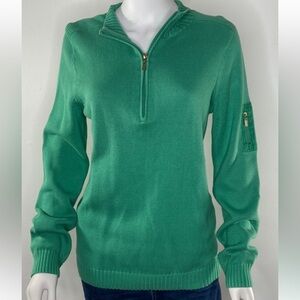 Vintage 90s‎ Liz&Co green sweater VTG